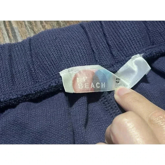 FP Beach By Free People Pants Navy Size‎ XS Loungewear Boho - Picture 3 of 5